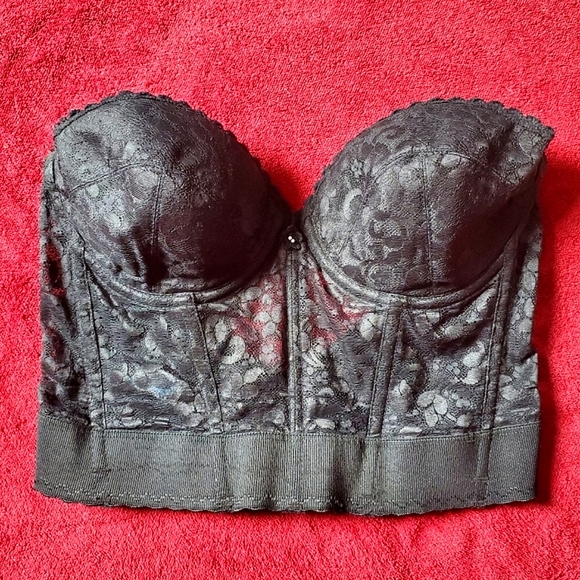 jcpenney Intimates & Sleepwear 7s Vintage Jc Penney Black Lace